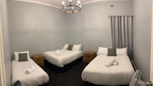 Family Room with Shared Bathroom