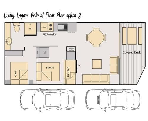 Luxury Lagoon Two-Bedroom Villa