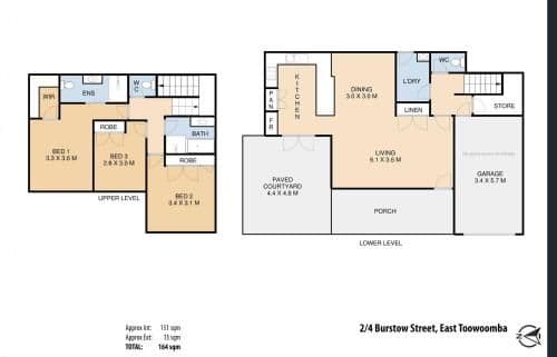 Three-Bedroom Townhouse