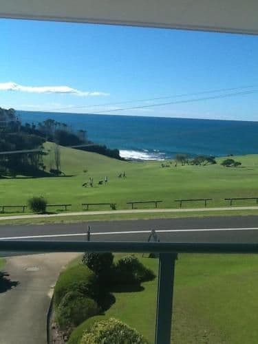 One-Bedroom Apartment with Balcony and Sea and Golf Course Views