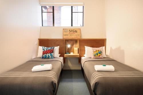Twin Room with Shared Bathroom