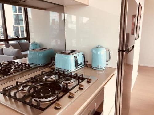 Deluxe Two-Bedroom Two Bathroom Apartment with City View