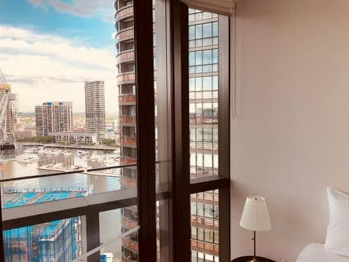 Deluxe two bedroom two bathroom with river/harbour view