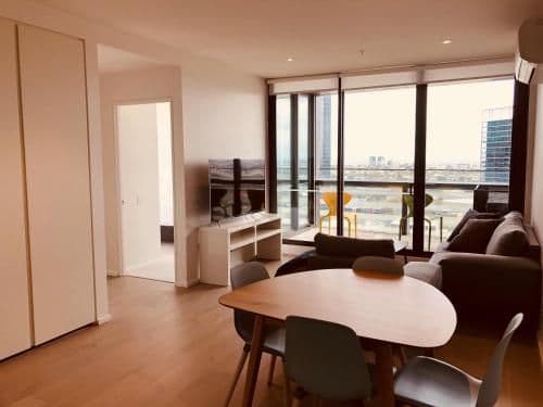Standard Two-Bedroom One Bathroom Apartment with City View