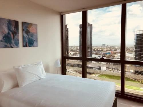 Deluxe Two-Bedroom Two Bathroom Apartment with City View