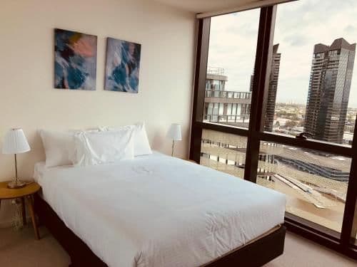 Deluxe Two-Bedroom Two Bathroom Apartment with City View