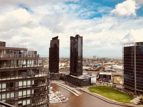 Deluxe Two-Bedroom Two Bathroom Apartment with City View