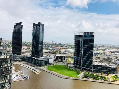 Deluxe Two-Bedroom Two Bathroom Apartment with City View
