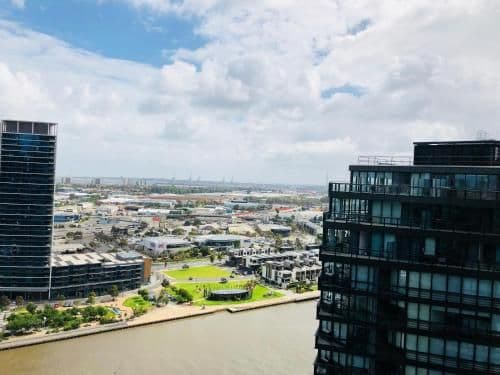 Deluxe Two-Bedroom Two Bathroom Apartment with City View