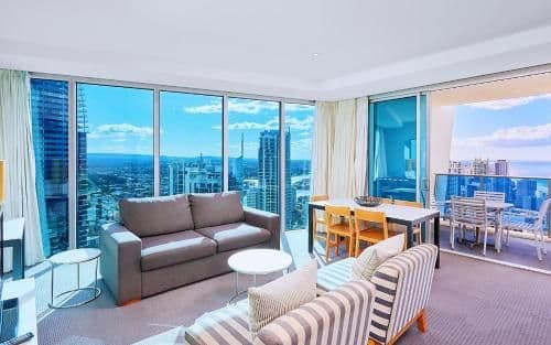 Luxury Two-Bedroom Apartment with Ocean Views
