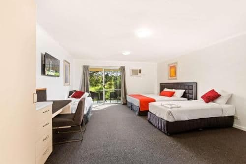 Family Room with One Queen Bed and Two Single Beds - Non Smoking