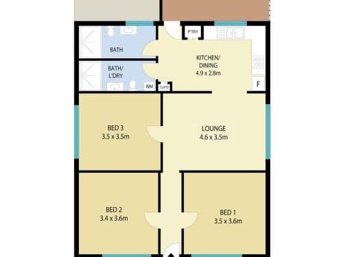 Three-Bedroom House