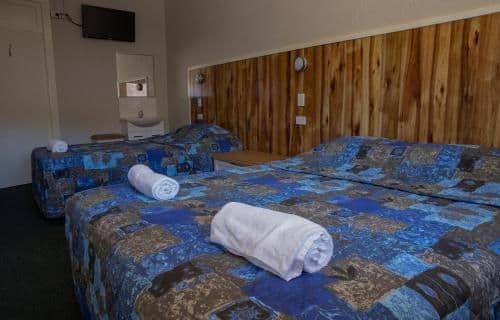 Family Room with Shared Bathroom