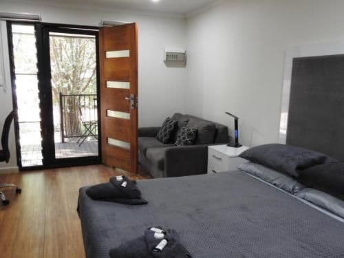 Studio with Balcony