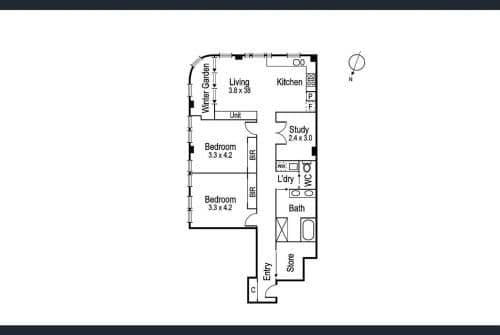 Two-Bedroom Apartment