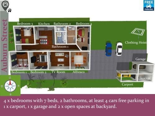 Four-Bedroom House