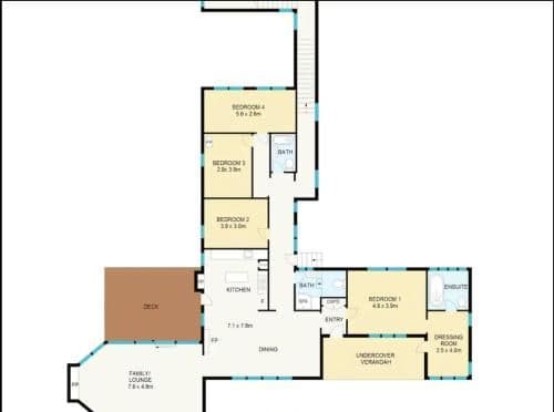 Four-Bedroom House