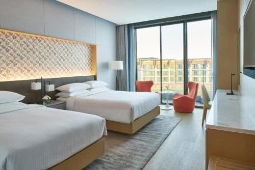 [Lounge Special] Premier Family Twin Room - Camellia hill 2 ticket + Lounge set