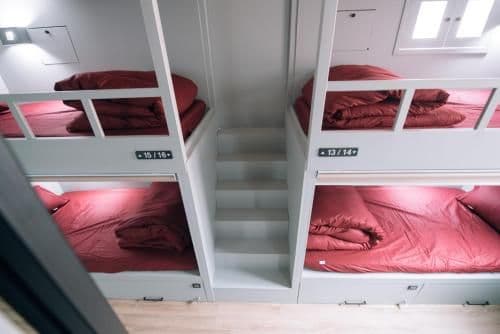 Single Bed in Female Dormitory Room