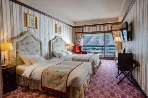 [All-Inclusive] Executive Family Twin Room with Mountain View