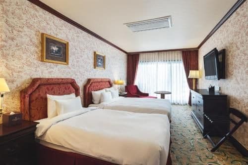 [All-Inclusive] Executive Family Twin Room with Mountain View