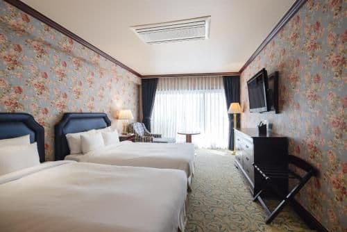 [All-Inclusive] Executive Family Twin Room with Mountain View