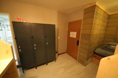 Bed in Male Dormitory Room