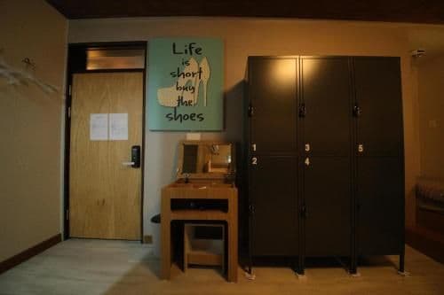 Single Bed in Female Dormitory Room