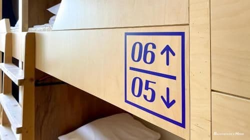 Bed in 6-Bed Female Dormitory Room