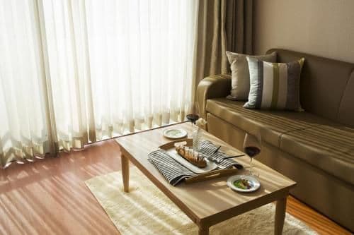Room Selected at Check-In - Two-Bedroom with Sauna Access and Breakfast for 2