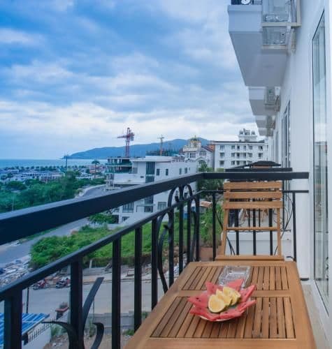 Deluxe Double Room with Balcony and Sea View