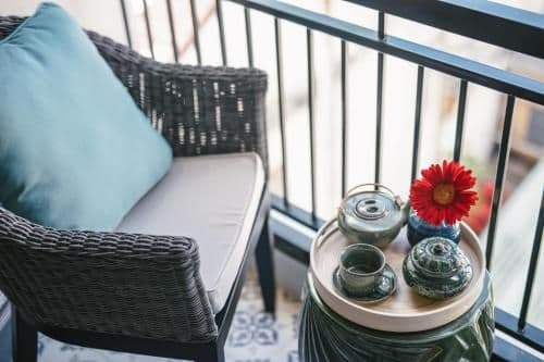 King Suite with Balcony - 1 year voucher to freely change your stay date