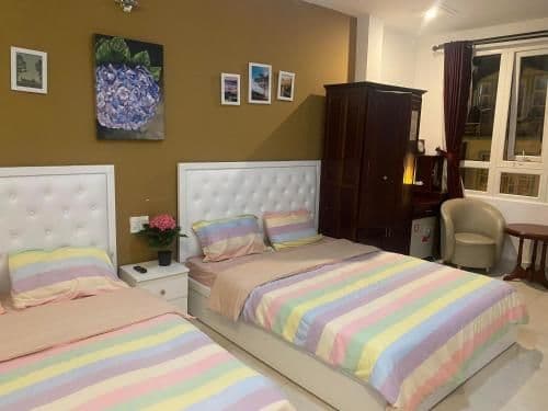 Quadruple Room with Mountain View