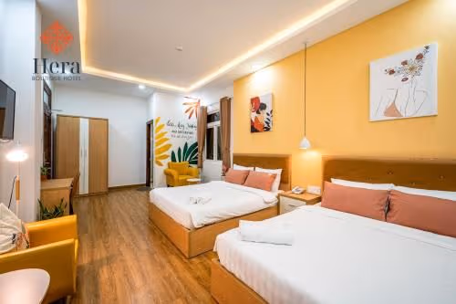 Deluxe Double Room with Two Double Beds