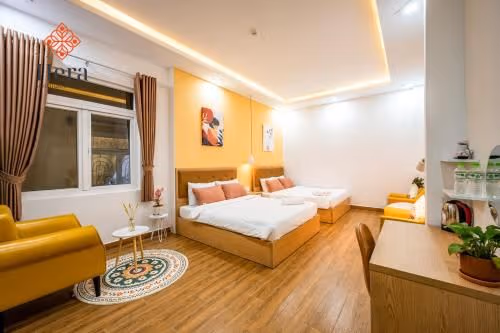 Deluxe Double Room with Two Double Beds