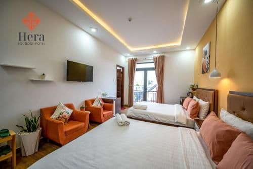 Deluxe Double Room with Two Double Beds