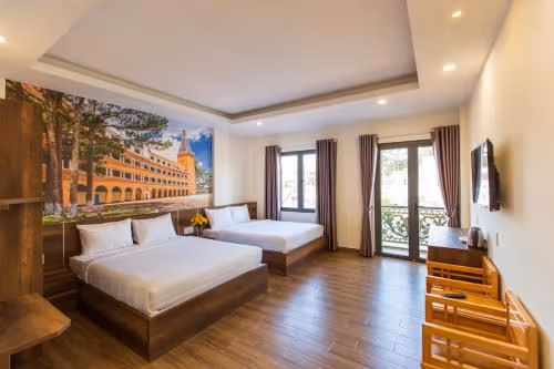 Quadruple Room with Balcony