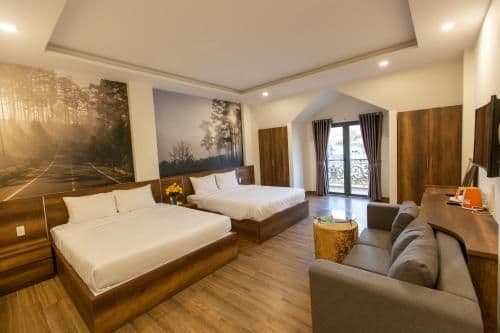 Quadruple Room with Balcony