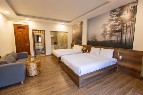 Quadruple Room with Balcony