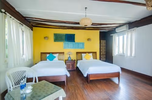 Deluxe Double or Twin Room with Pool View