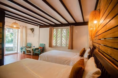 Deluxe Double or Twin Room with Pool View