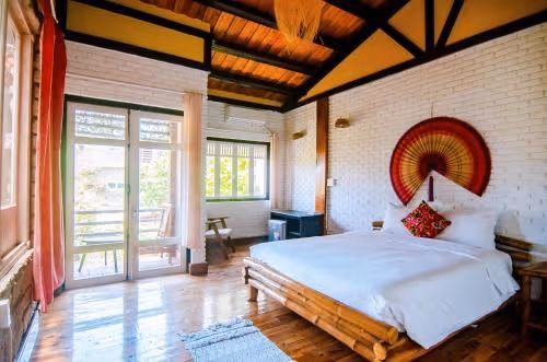 Deluxe Double or Twin Room with Pool View