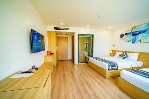 Quadruple Room with Sea View