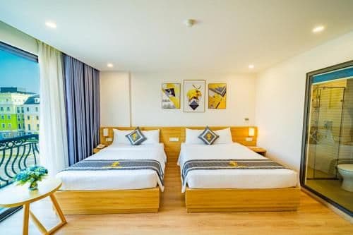 Quadruple Room with Sea View