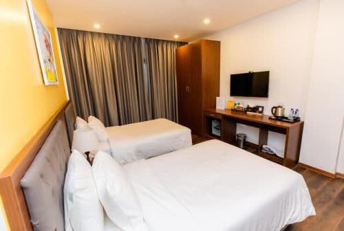 Twin Room with View