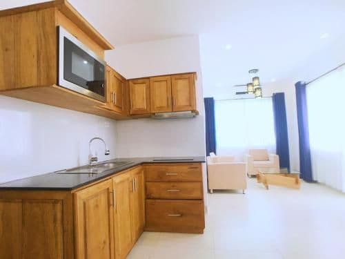 Apartment with Balcony and Big Window