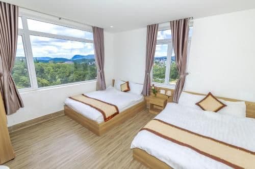 Quadruple Room with Mountain View