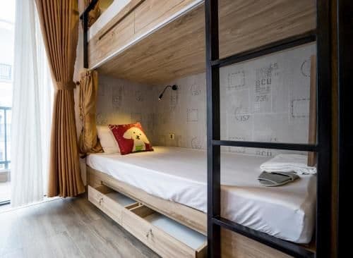 Bed in 8-Bed Dormitory Room