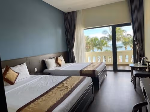 Quadruple Room with Sea View