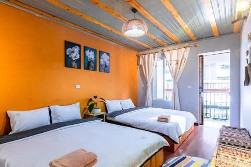 Quadruple Room with Garden View